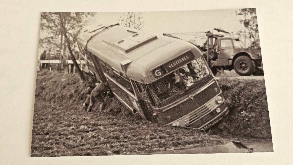 Foto BUS GVB Amsterdam 281 van de dijk gereden, Verzenden, Gebruikt, Bus of Metro, Overige typen