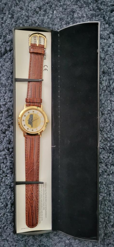 Te koop: goudkleurig horloge van Beatrix, Ophalen, Staal, Overige merken, 1960 of later