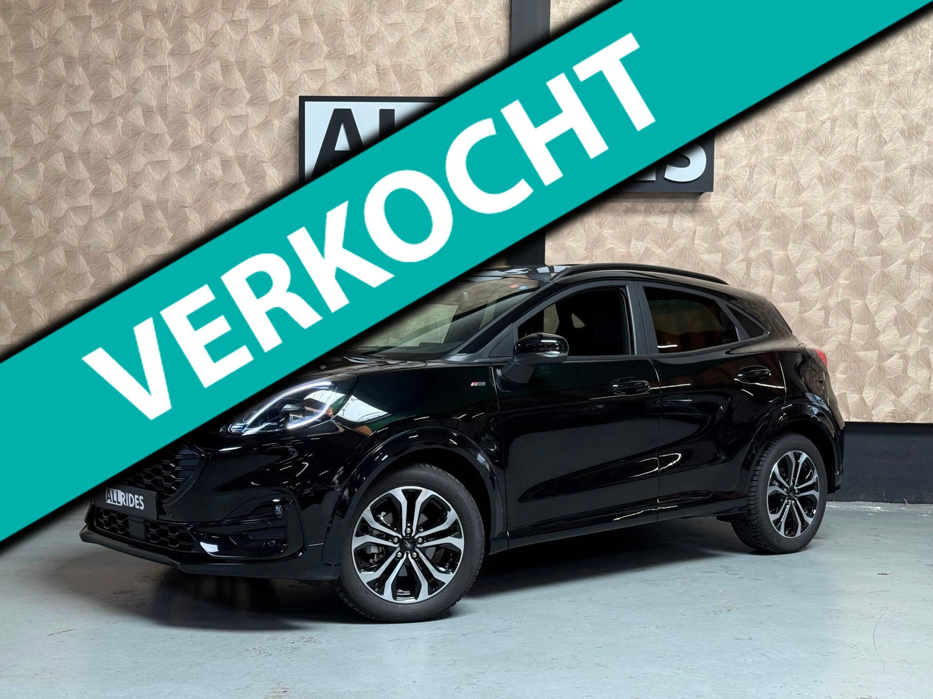 Ford PUMA 1.0 EcoBoost Hybrid ST-Line | Led | Camera | Carpl, Voorwielaandrijving, Dealer onderhouden, Zwart, Bedrijf