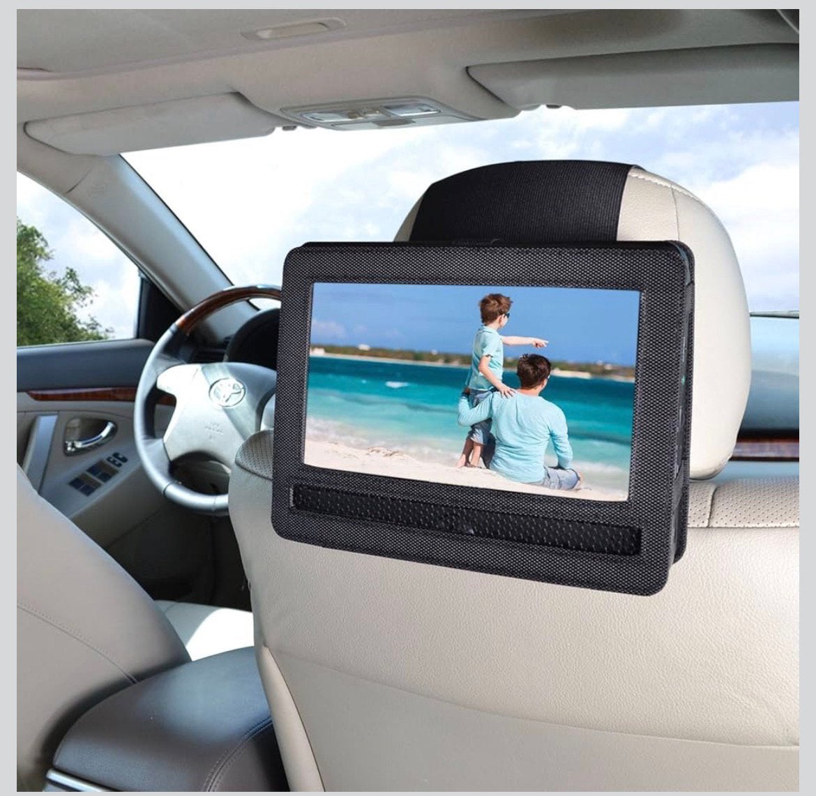 Voor Camper of in auto stoel ViewFun DP77C Draagbare DVD-spe, Auto diversen, Ophalen of Verzenden, Zo goed als nieuw
