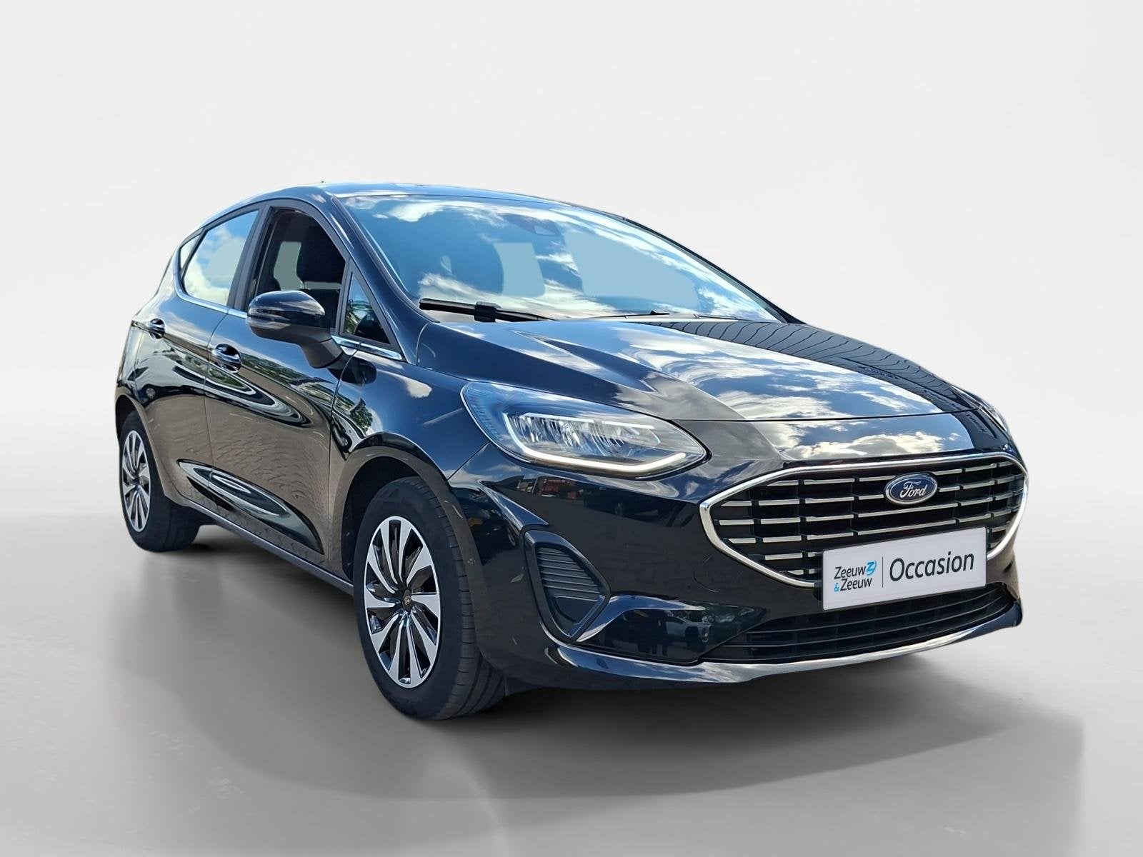 Ford Fiesta 1.0 EcoBoost Hybrid Titanium | Dealeronderhouden, Auto's, Voorwielaandrijving, 12 maanden, Gebruikt, Euro 6