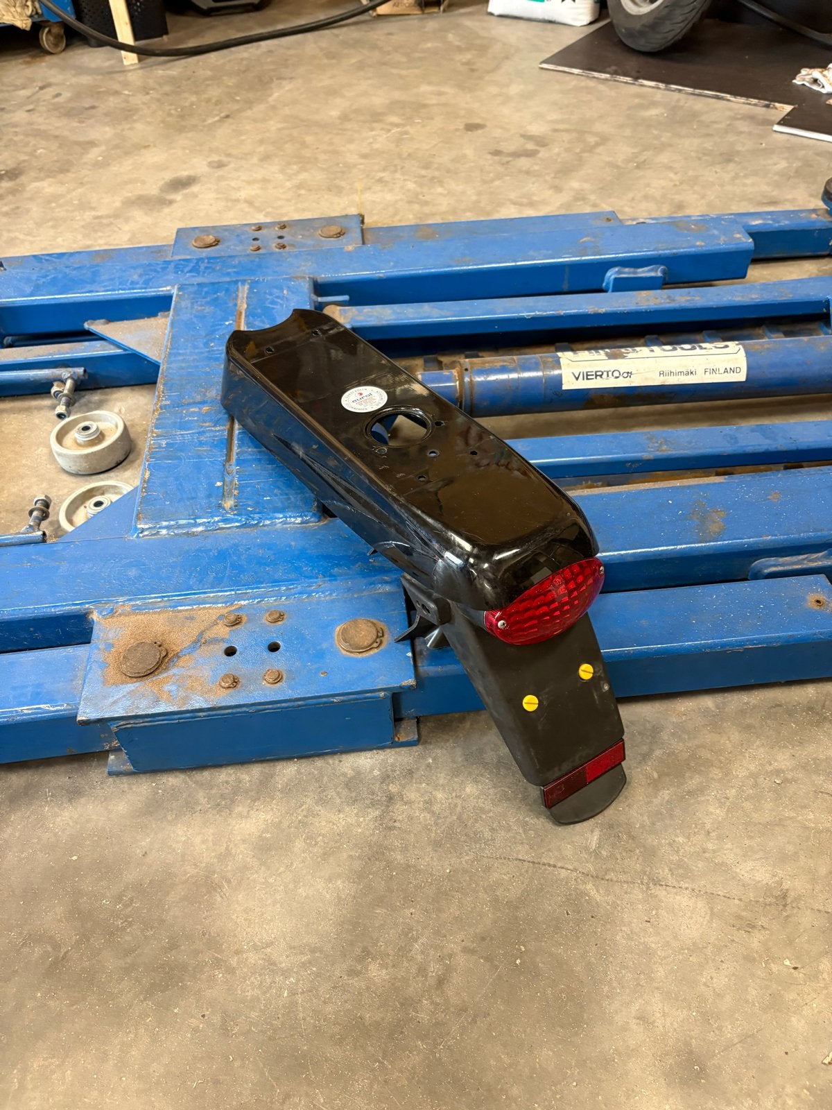 Tomos Youngster achterspatbord met achterlicht, Ophalen of Verzenden, Gebruikt, Overige typen, Overige merken