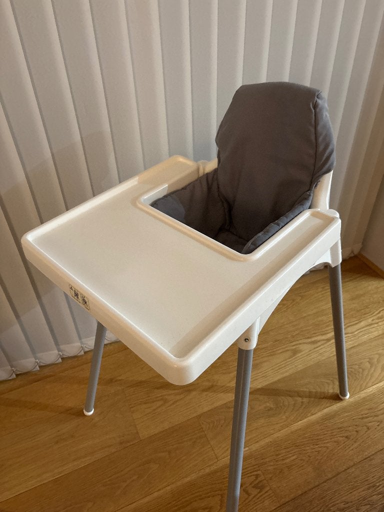 Kinderstiel met tafel, Ophalen, Zo goed als nieuw, Overige typen, Gordel(s)