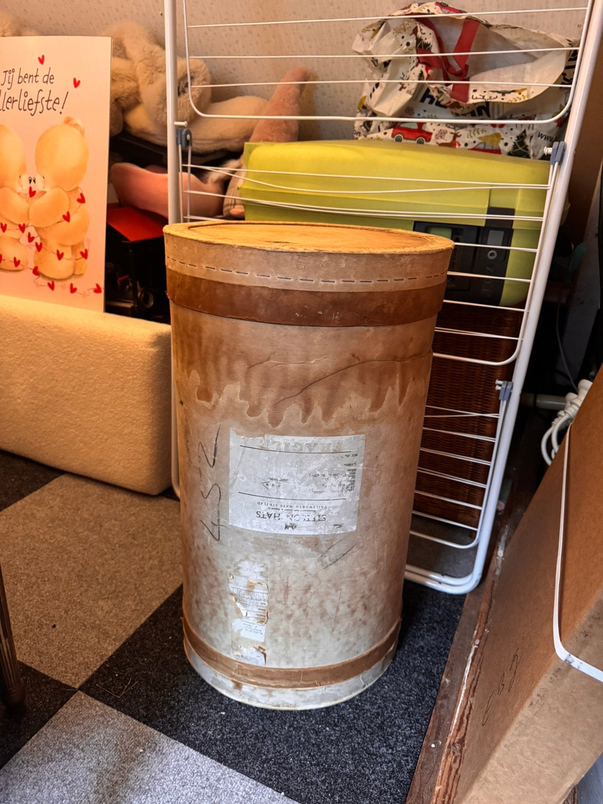 Brocante ton, Ophalen of Verzenden