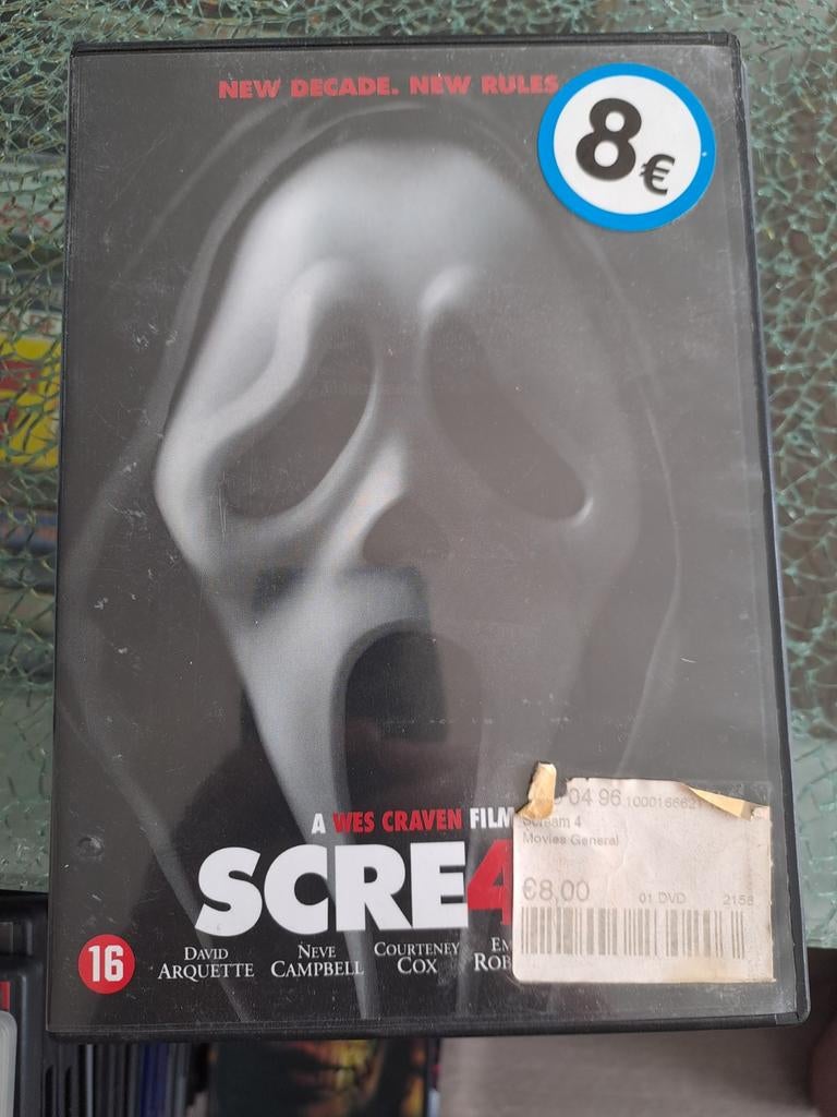 Scream 4 (dvd), Cd's en Dvd's, Dvd's | Horror, Vanaf 16 jaar, Ophalen of Verzenden, Zo goed als nieuw, Overige genres