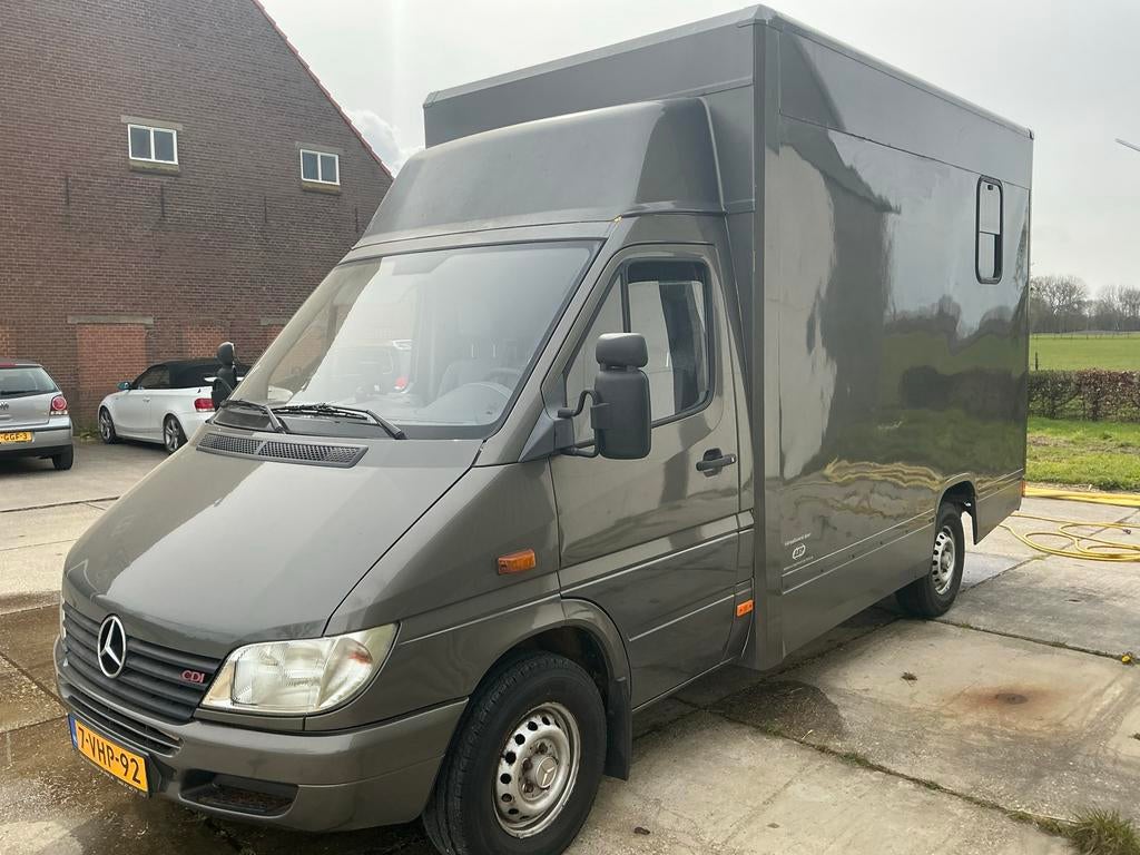 2-paards paardenwagen - Mercedes Sprinter 308Cdi, Dieren en Toebehoren, Paarden en Pony's | Trailers en Aanhangwagens, Gebruikt