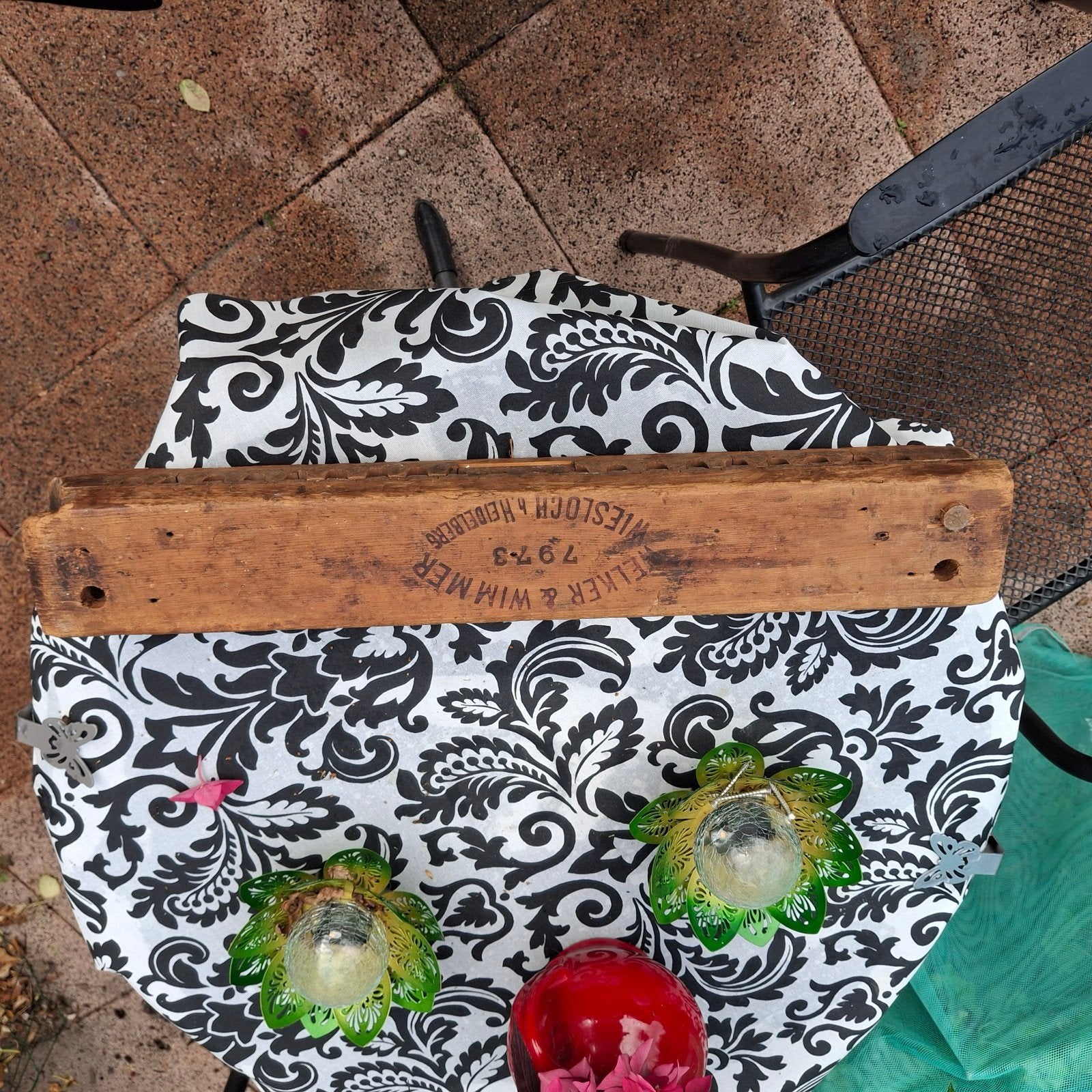 Antieke houten sigaren mal. decoratief object, Ophalen of Verzenden