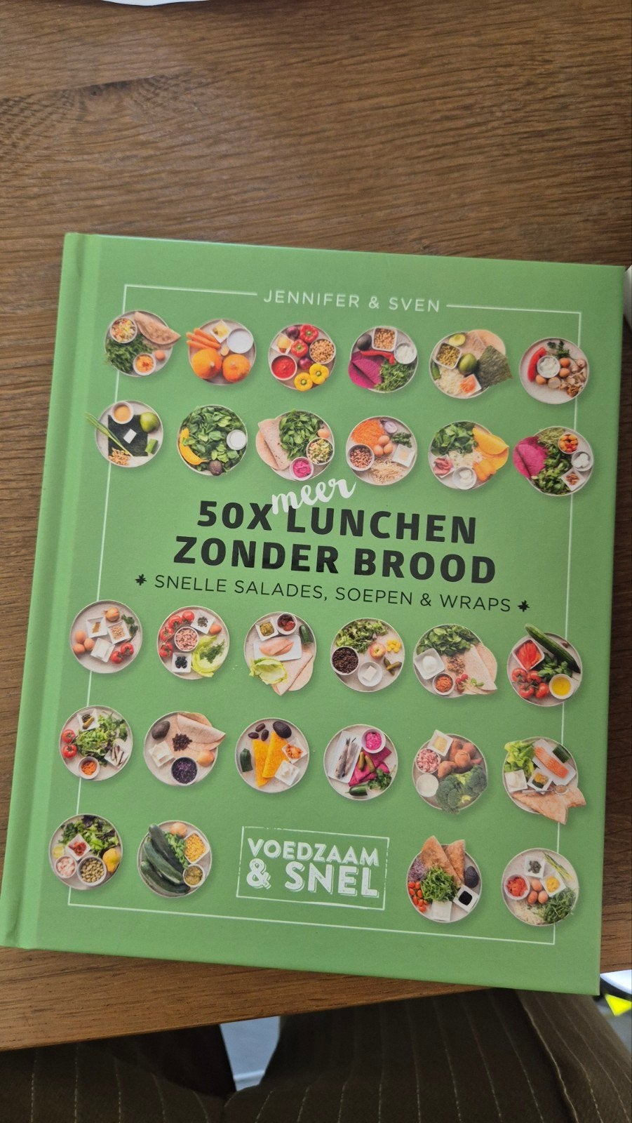 50x Meer Lunchen Zonder Brood - Jennifer & Sven, Hoofdgerechten, Ophalen of Verzenden, Zo goed als nieuw, Gezond koken