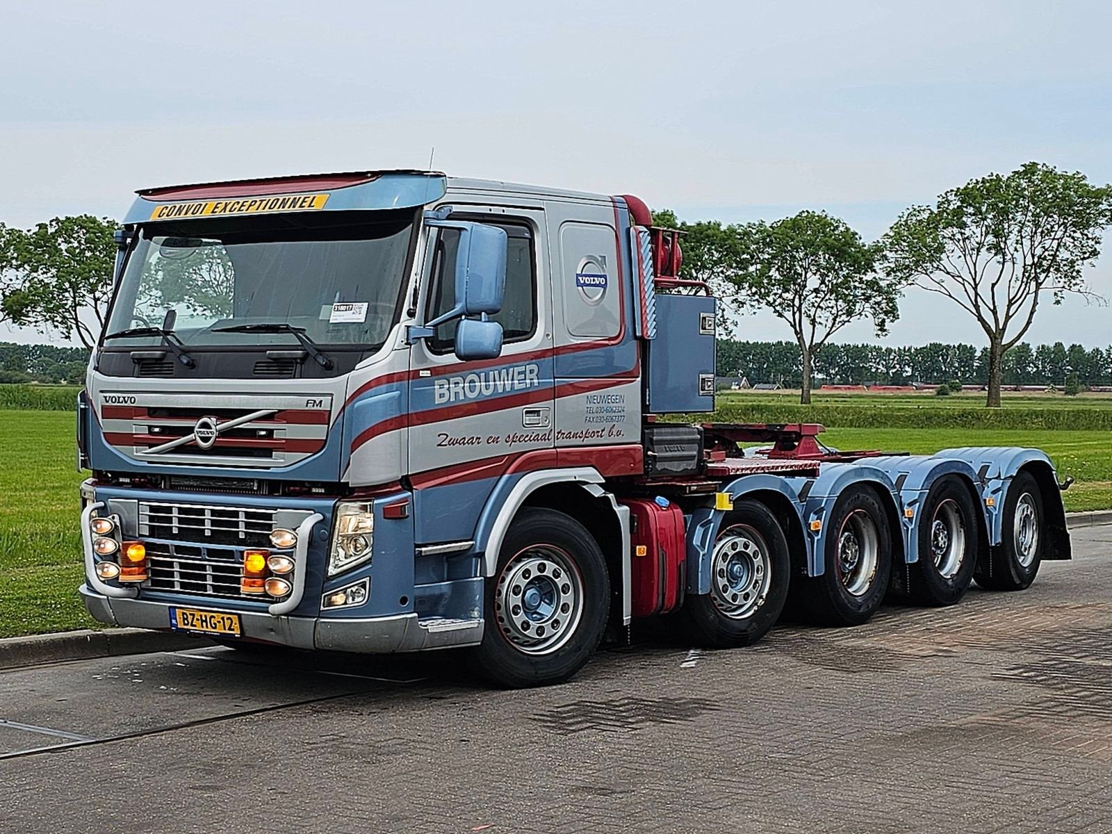 VOLVO FM 13.500 eev 10x4 heavy duty, Auto's, Automaat, Euro 5, Traction-control, Bedrijf