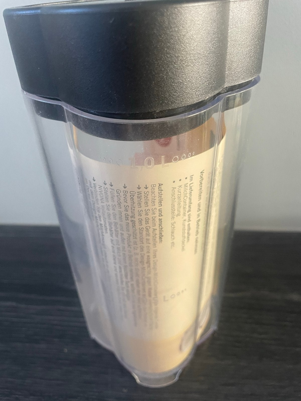 Nivona Melkcontainer voor Koffiemachines, Witgoed en Apparatuur, Ophalen, Nieuw