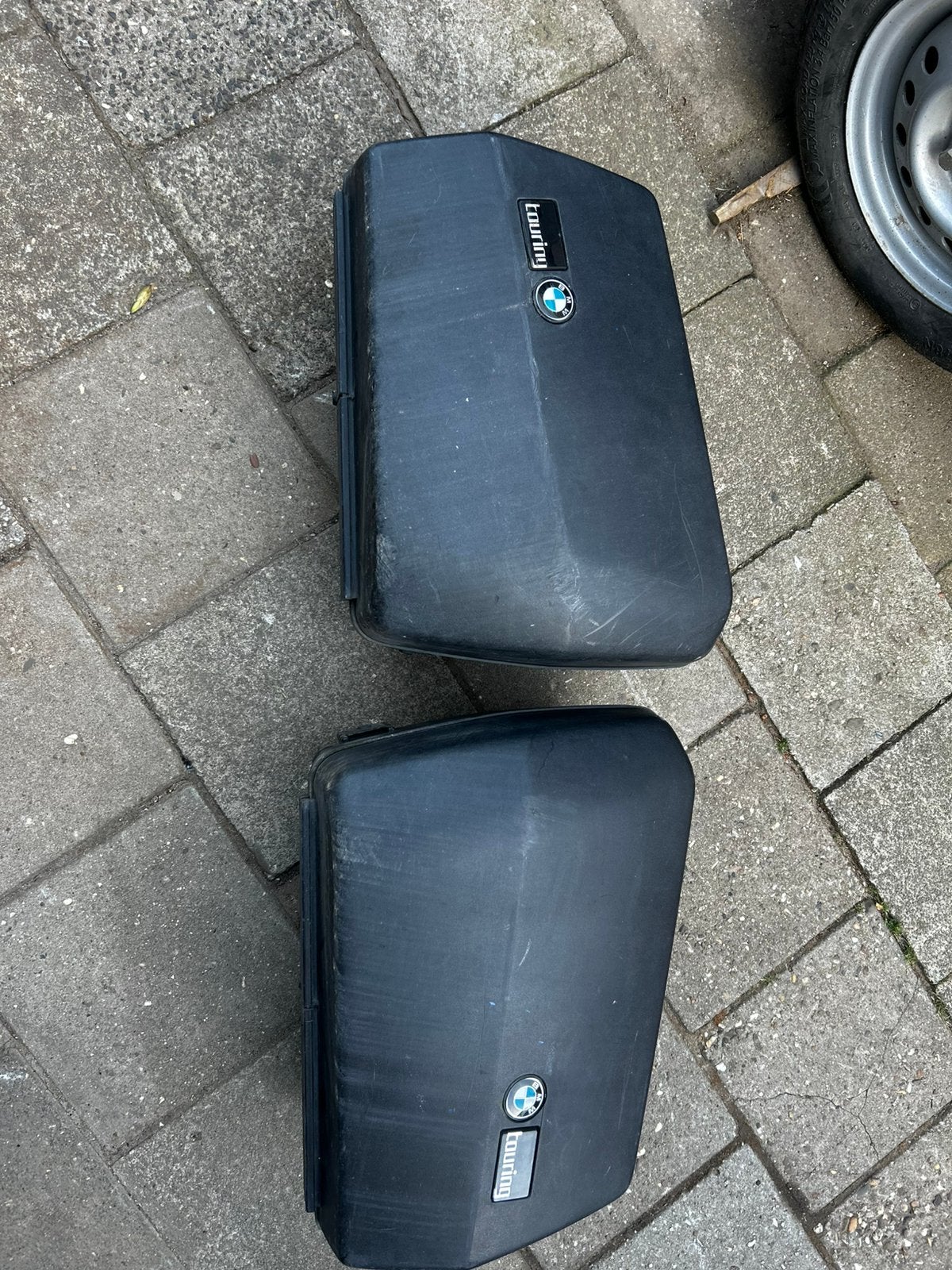 Bmw k100 koffers, Motoren, Ophalen, Zo goed als nieuw