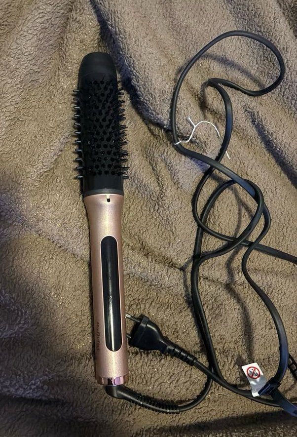 BaByliss warmte borstel - Zo goed als nieuw -Bon aanwezig, Ophalen of Verzenden, Zo goed als nieuw, Haarverzorging