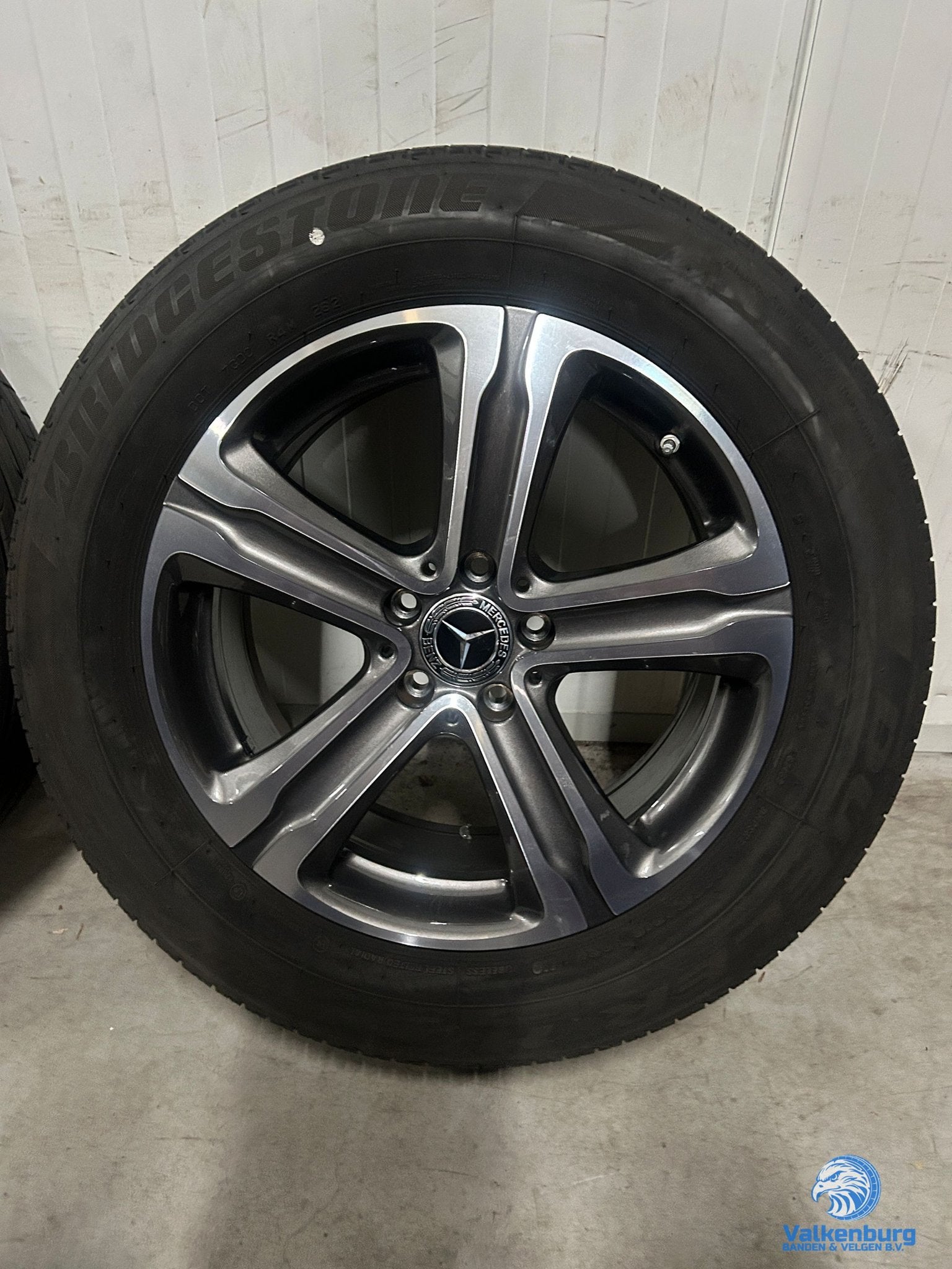 6-7mm! Originele Mercedes GLC W253 18 inch velgen 5x112 TPMS, 18 inch, Gebruikt, -, -