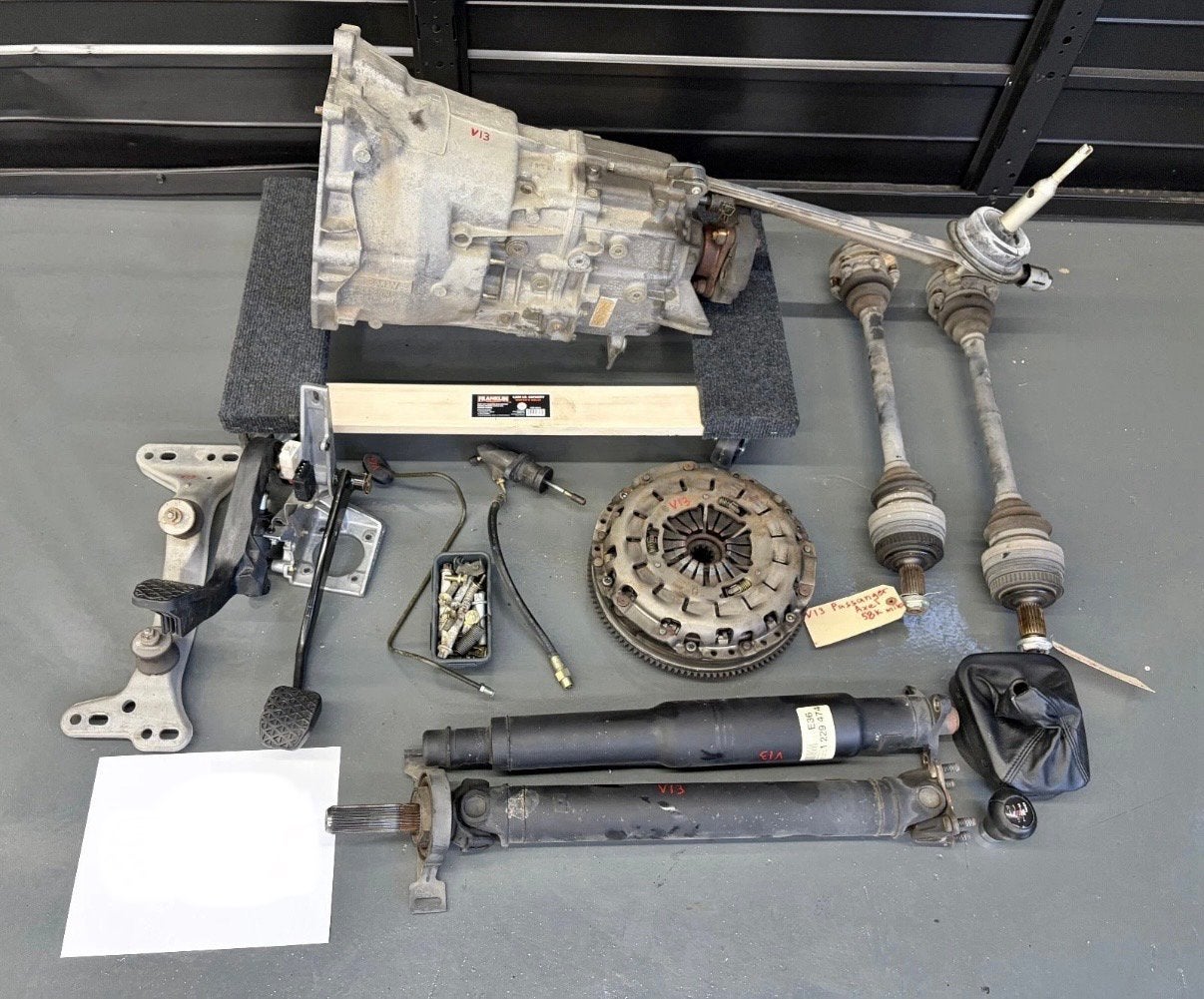BMW E39 E46 HANDBAK OMBOUWKIT!, Ophalen, Gebruikt, BMW