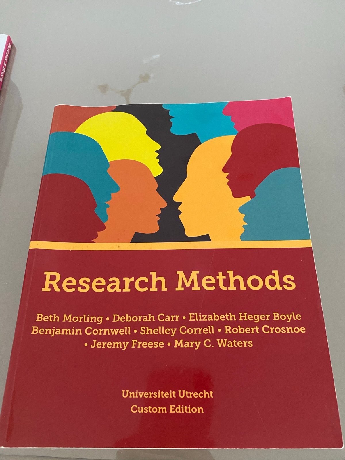 Research Methods - Universiteit Utrecht Custom Edition, Ophalen of Verzenden, Gamma, Zo goed als nieuw, WO