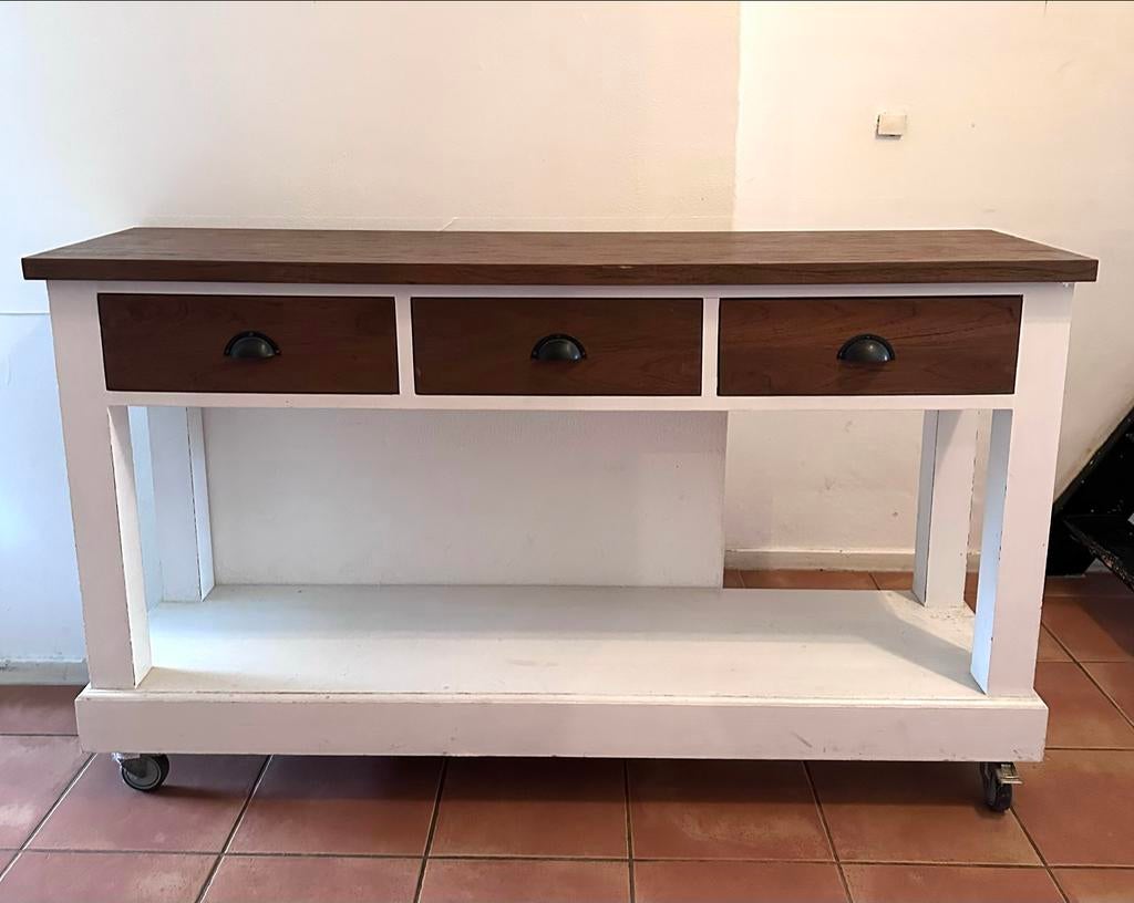 Dressoir met lades, Ophalen, Zo goed als nieuw, 25 tot 50 cm, Rechthoekig