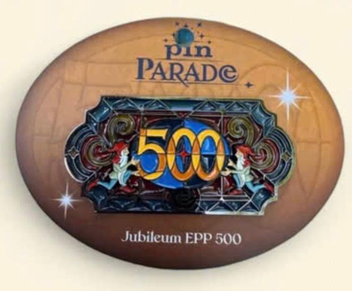 Efteling Pin, Jubileum 500e Limited Edition, Nieuw op Kaart, Ophalen of Verzenden, Nieuw, Overige onderwerpen, Speldje of Pin