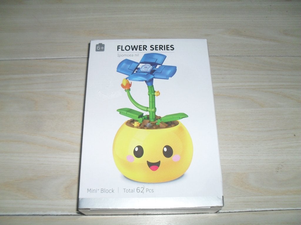 Mini  Block 62 stukjes Flower Series-Ipomoea nil, Ophalen, Gebruikt, Overige merken
