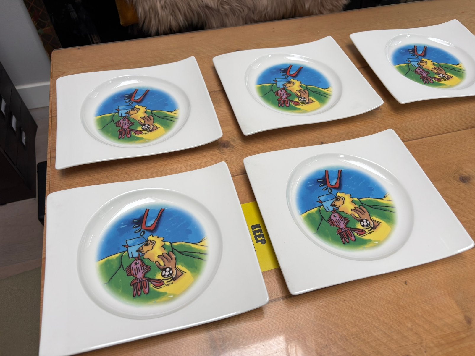 5 x NewWave Villeroy en Boch borden vegro, ., Ophalen of Verzenden, Zo goed als nieuw, .