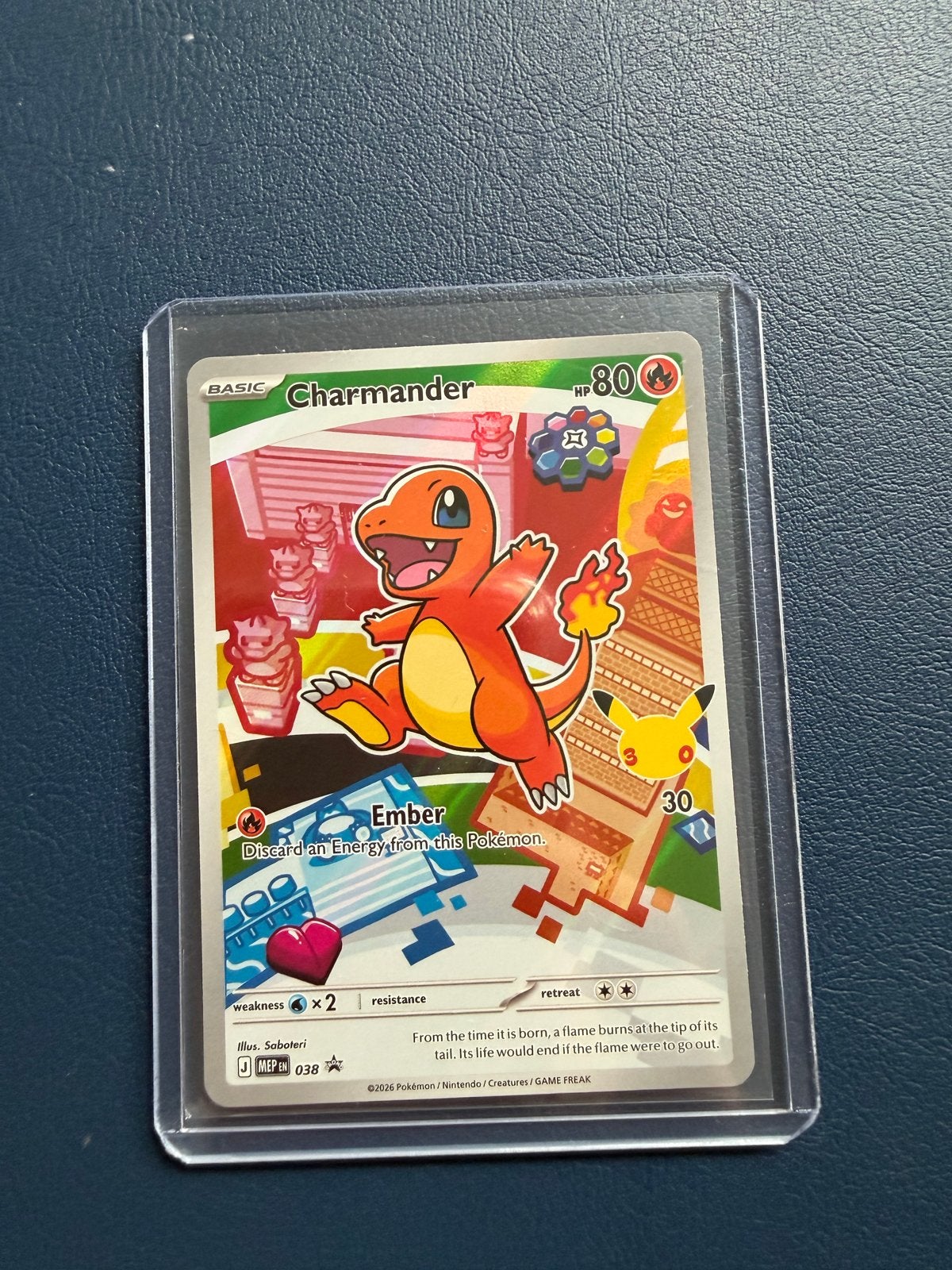 Pokémon Charmander Kaart -, Ophalen, Nieuw, Losse kaart