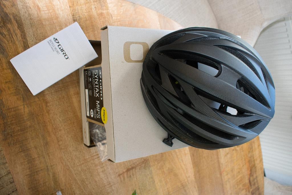 Giro Syntax MIPS Wielrenhelm, Ophalen, Giro, Zo goed als nieuw, XL