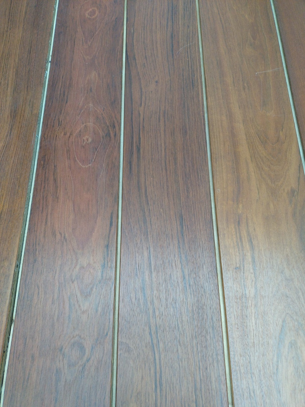 55 m2 jatoba multiplex vloer, Ophalen, Gebruikt, Vloerdelen of -planken, 10 m² of meer