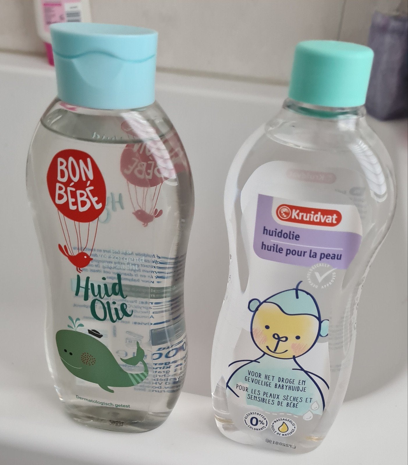 Bon Bébé & Kruidvat Huidolie - Babyhuidolie, Ophalen of Verzenden, Nieuw