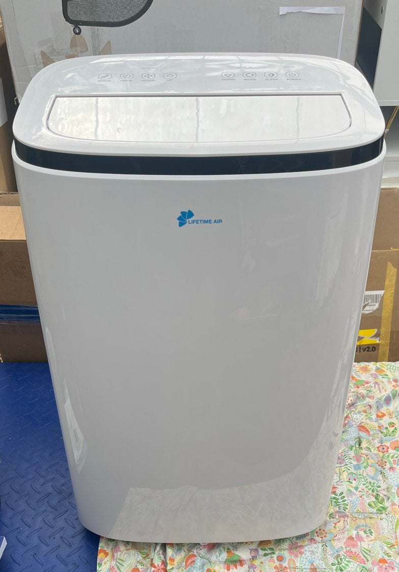 Lifetime Air Mobiele Airco 14000BTU met afstandsbediening, Ophalen, Gebruikt, 3 snelheden of meer, Koelen en Ontvochtigen
