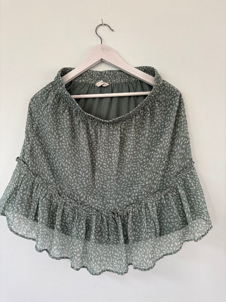 Rok Groen/wit Maat M Pigalle Only, Kleding | Dames, Rokken, Maat 38/40 (M), Pigalle, Ophalen of Verzenden, Gedragen
