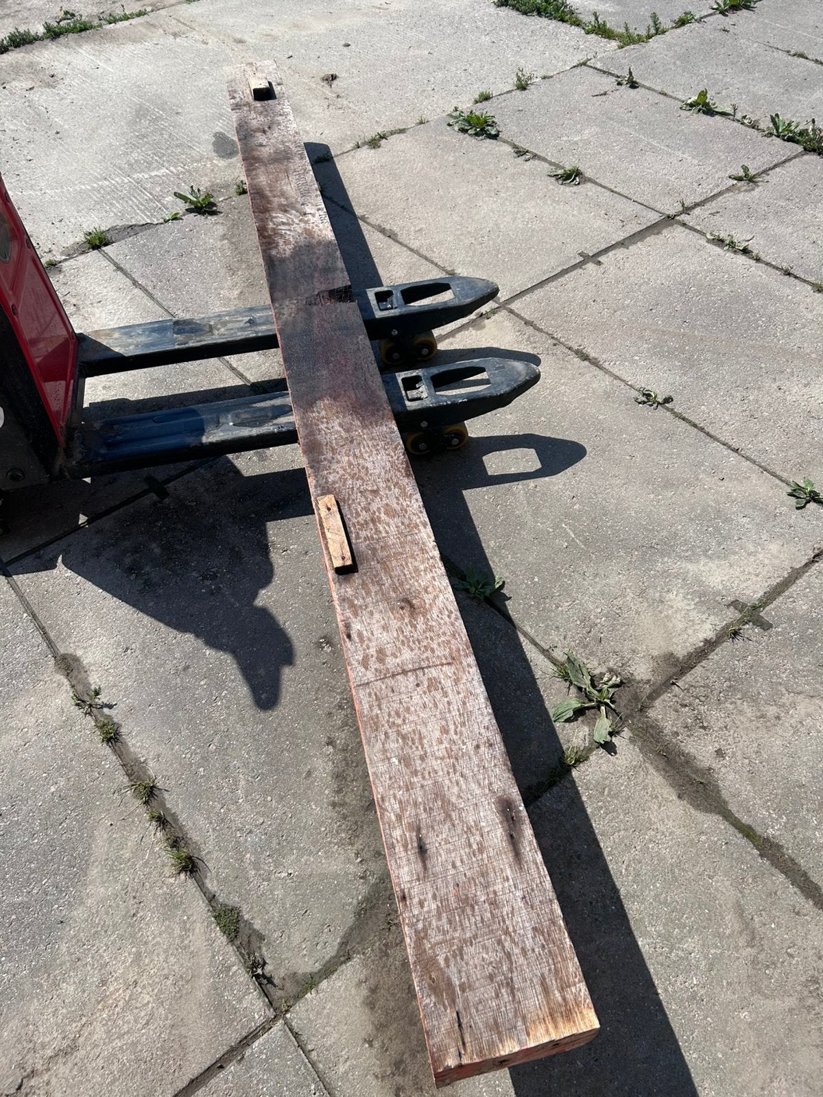 Hardhouten balk Merbau, Ophalen, Gebruikt, Hardhout, 250 cm of meer