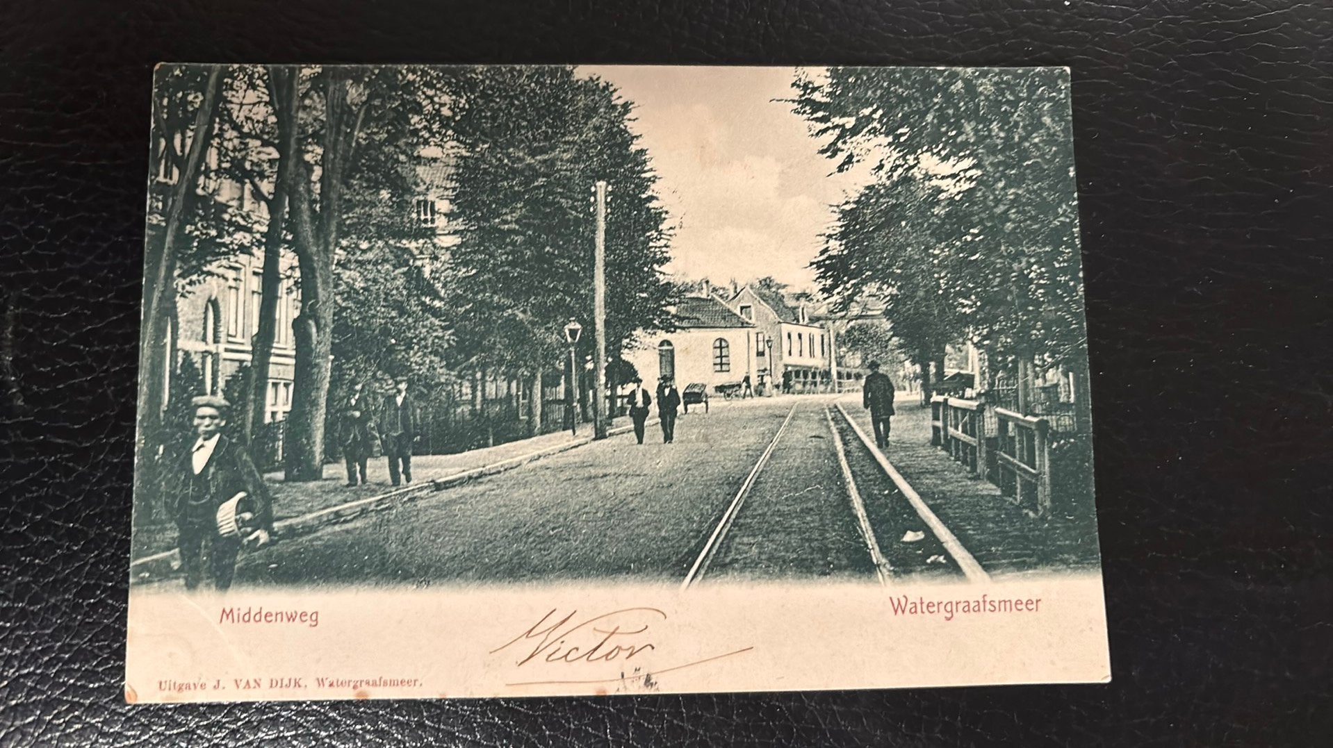 Watergraafsmeer Amsterdam Oost 1900 Middenweg, Verzenden, Voor 1920, Gelopen, Noord-Holland