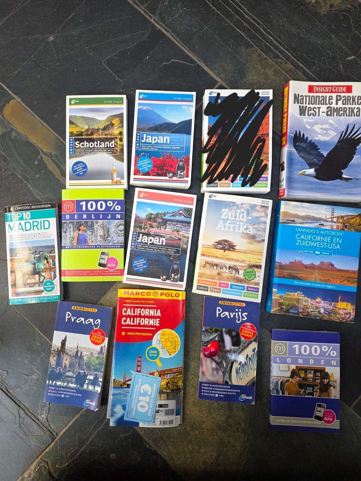 Diverse reisgidsen Vs, Japan, Parijs, Zuid Afrika, Schotland, Boeken, Ophalen of Verzenden, Zo goed als nieuw