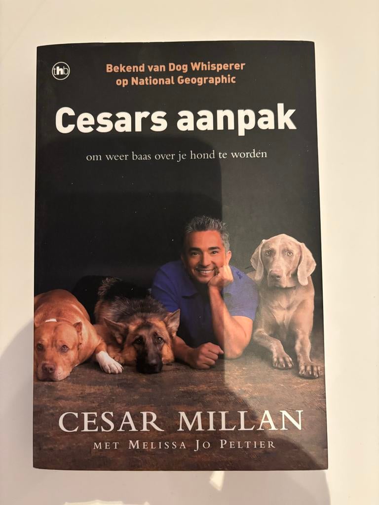 Cesars aanpak: word weer baas over je hond - Cesar Millan, Boeken, Dieren en Huisdieren, Ophalen of Verzenden, Zo goed als nieuw