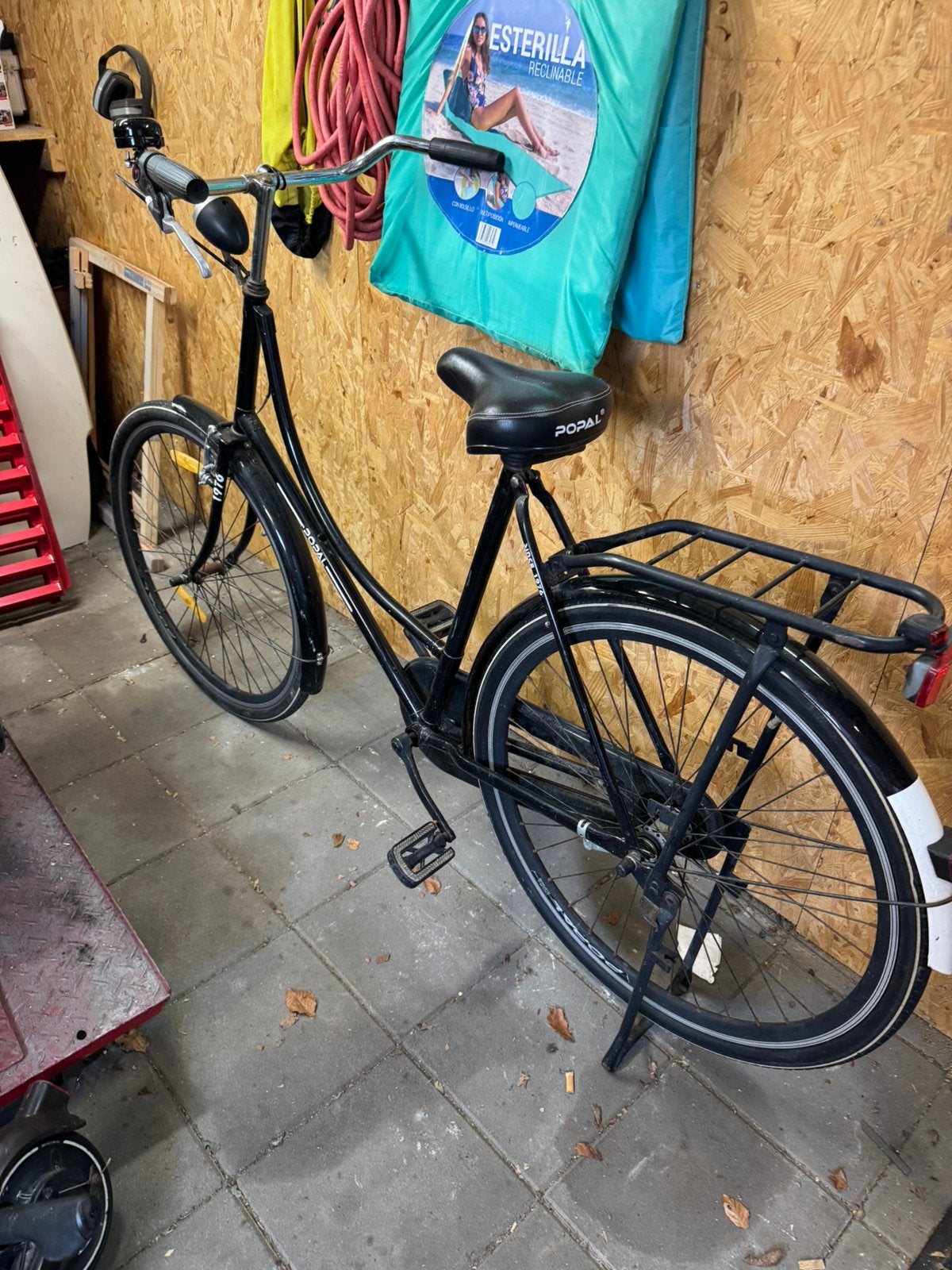 Popal omafiets alles werkt, Ophalen, Gebruikt, Terugtraprem