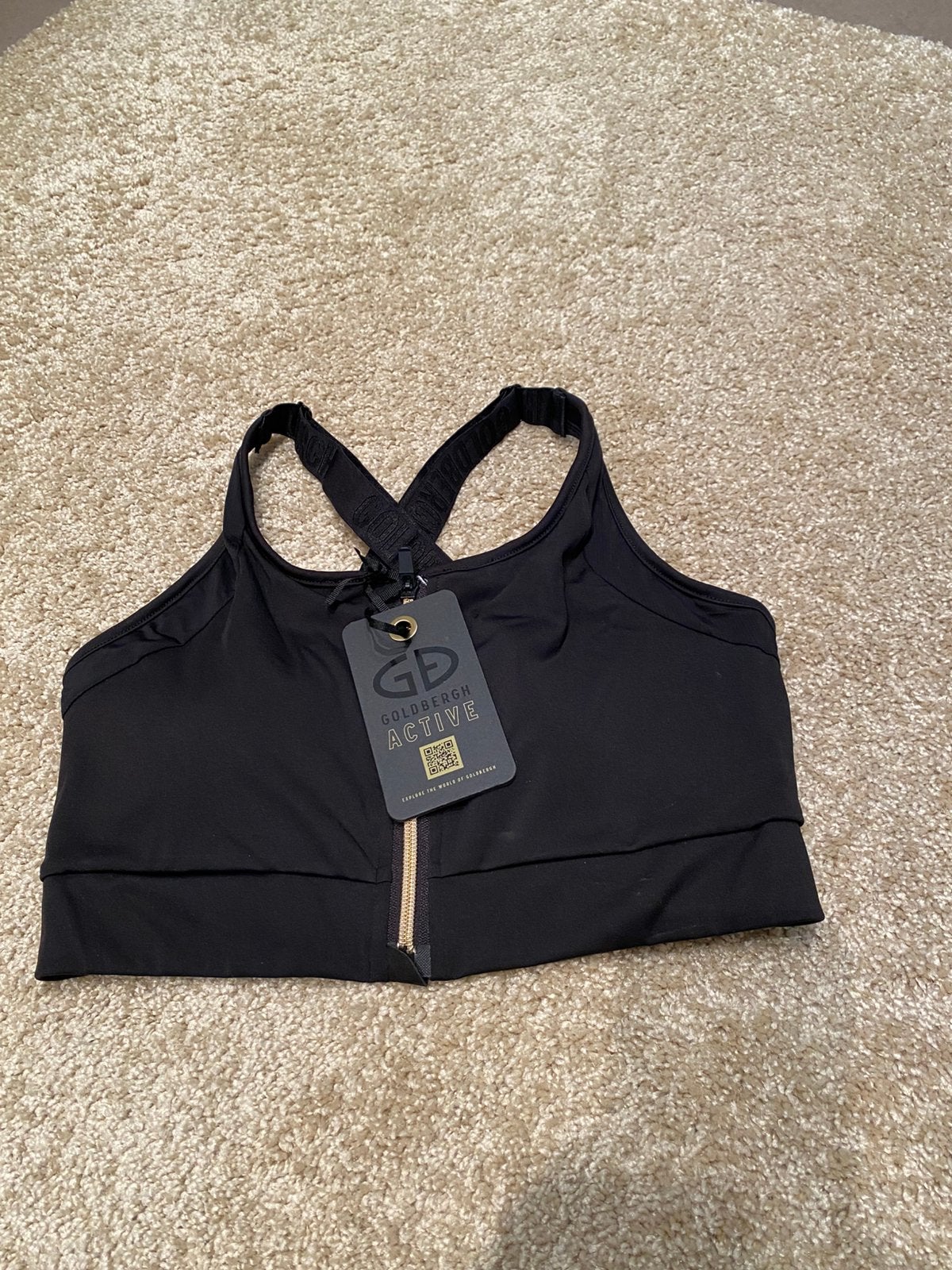 Goldbergh sporttop M, NIEUW!, Maat 38/40 (M), Zwart, Ophalen of Verzenden, Fitness of Aerobics