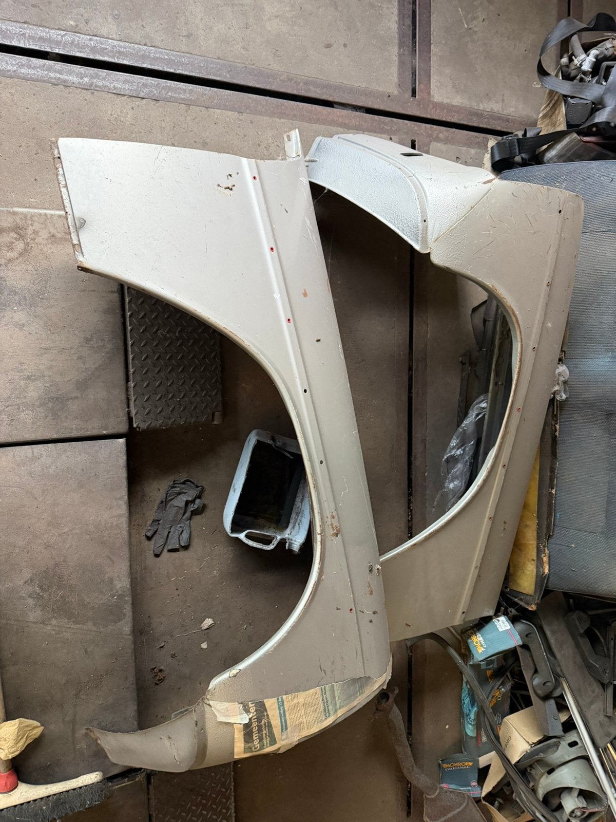 Mercedes w114 w115 scherm voorscherm zijscherm schermen, Ophalen