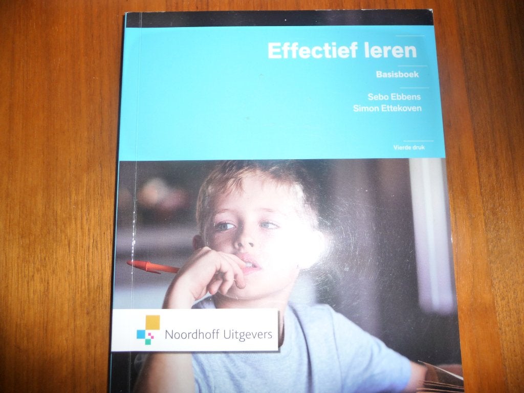 Effectief leren, Ebbens, Ettekoven., Boeken, Ophalen of Verzenden, WO, Zo goed als nieuw, Beta