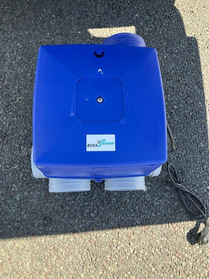 Buva Q-Stream Ventilator/Afzuiger -, Ophalen of Verzenden, Gebruikt, Ventilator en Afzuiger