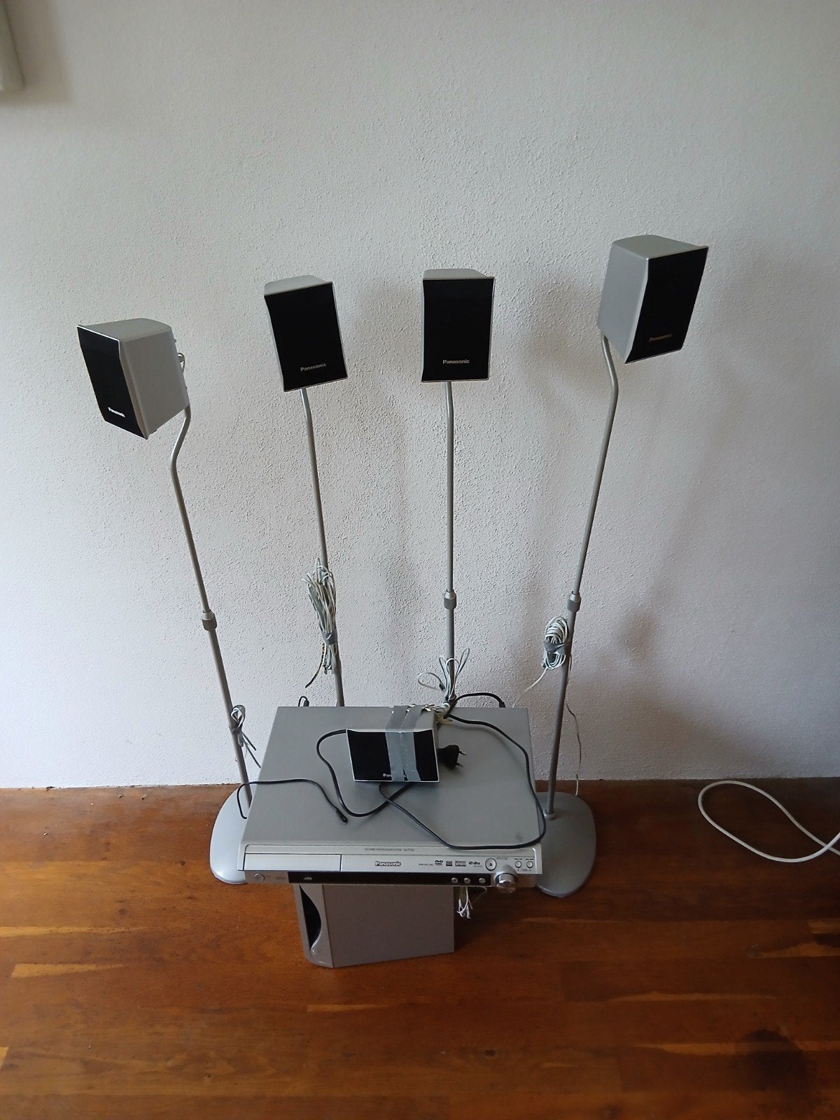 Retro Panasonic geluidsinstallatie met DVD en Dolby Surround, Audio, Tv en Foto, Home Cinema-sets, Ophalen, Gebruikt, Panasonic