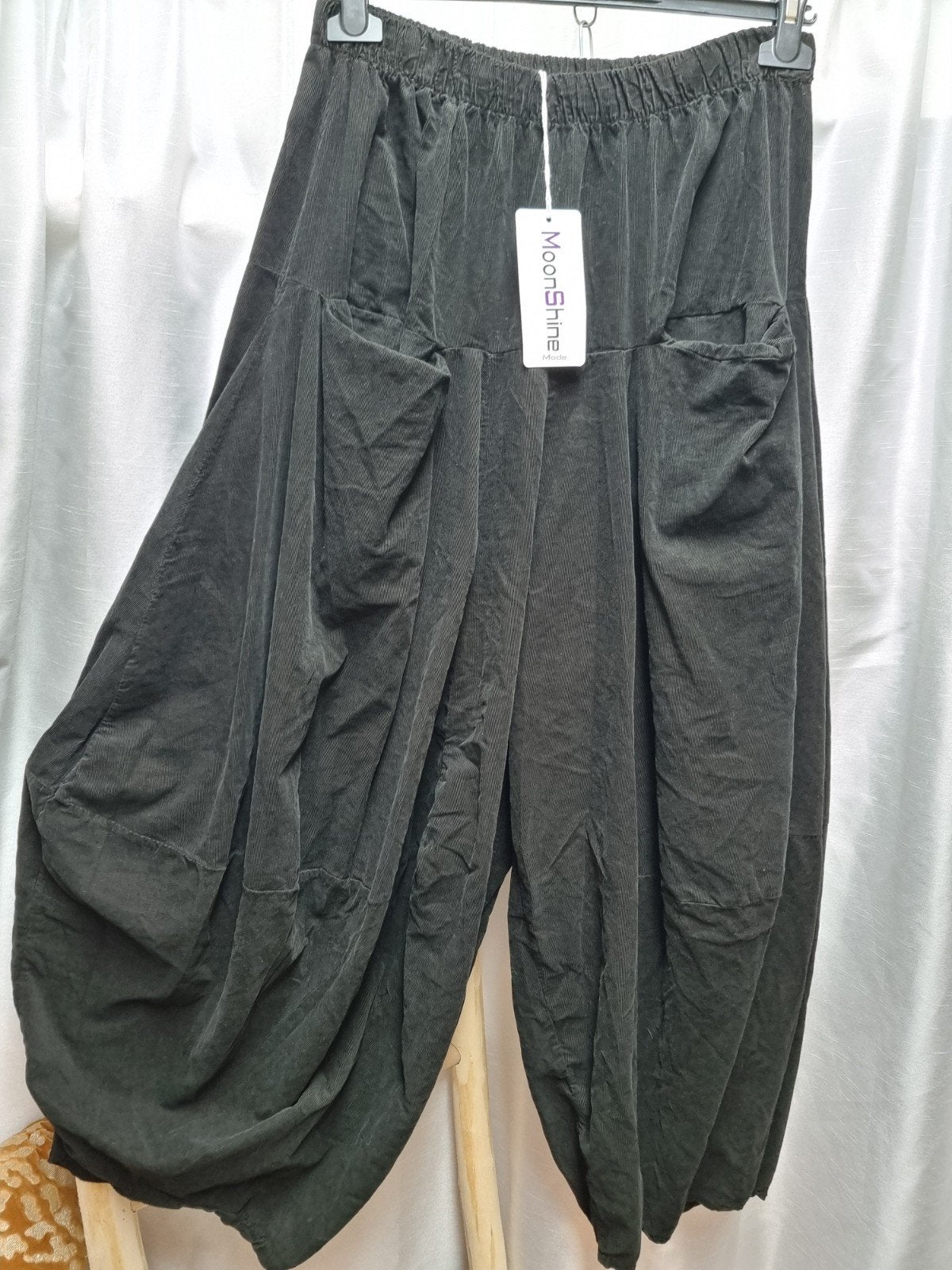 Zwarte ribbroek Moonshine, Zwart, Nieuw, Ophalen of Verzenden, Moonshine