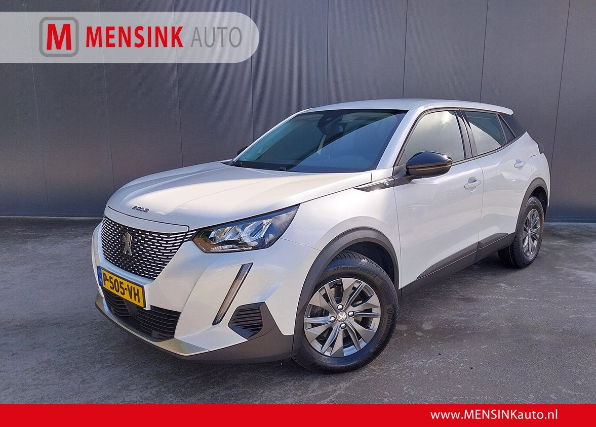 Peugeot e-2008 EV Active Pack 50 kWh 3 FASE LED NAVI CRUISE, Auto's, Dealer onderhouden, 136 pk, Gebruikt, Wit