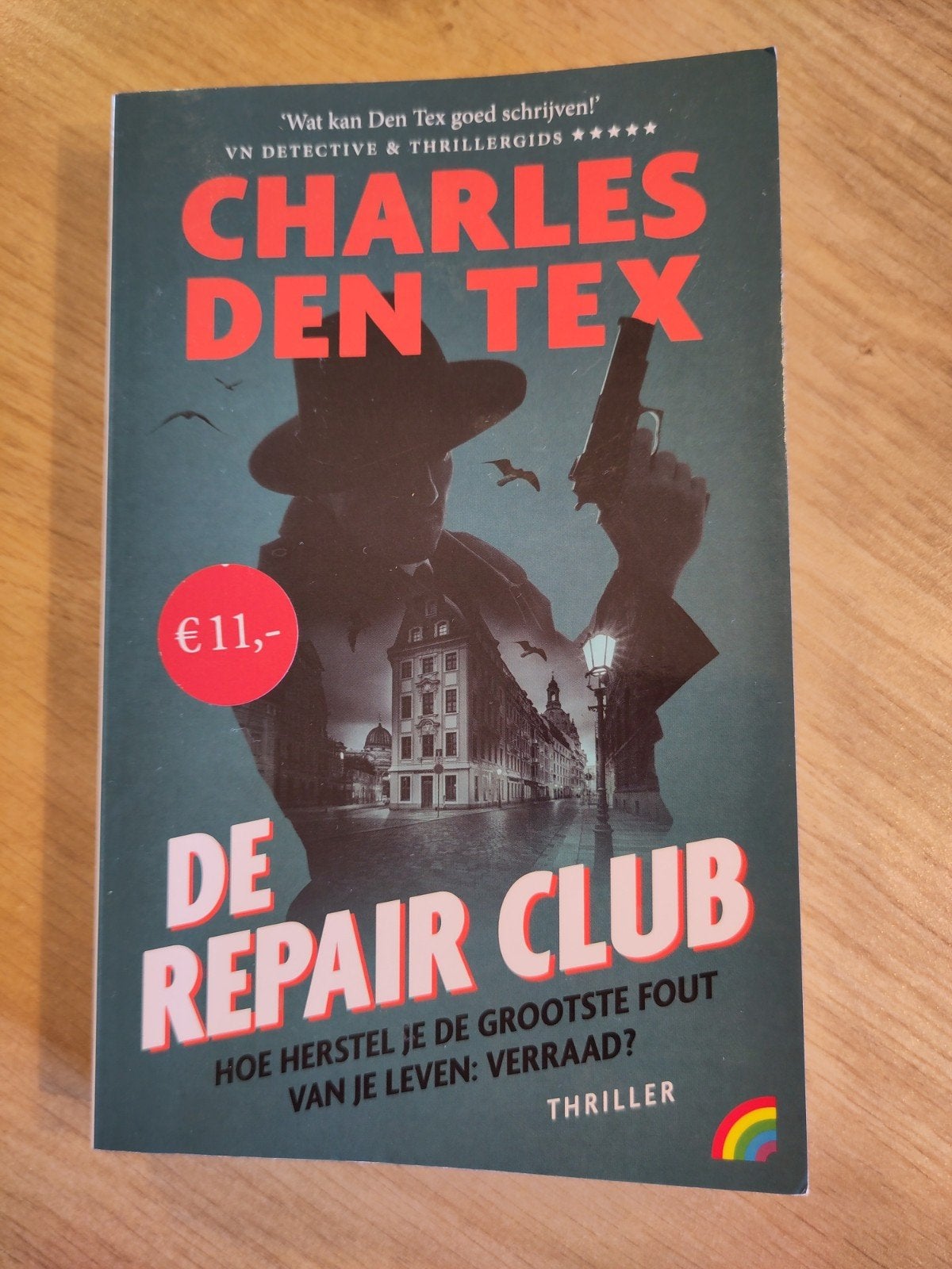 Boek De Repair Club van Charles den Tex (Thriller), Boeken, Ophalen of Verzenden, Zo goed als nieuw, Charles den Tex, Nederland