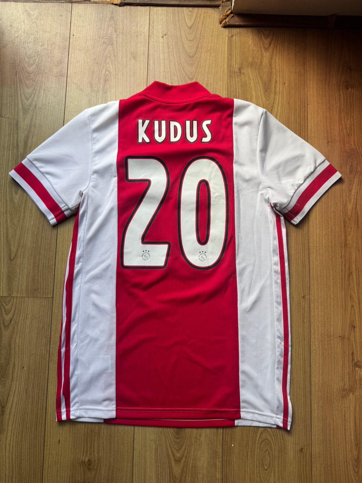 Origineel Voetbalshirt Ajax Amsterdam Mohammed Kudus #20, Sport en Fitness, Verzenden, Zo goed als nieuw, Shirt