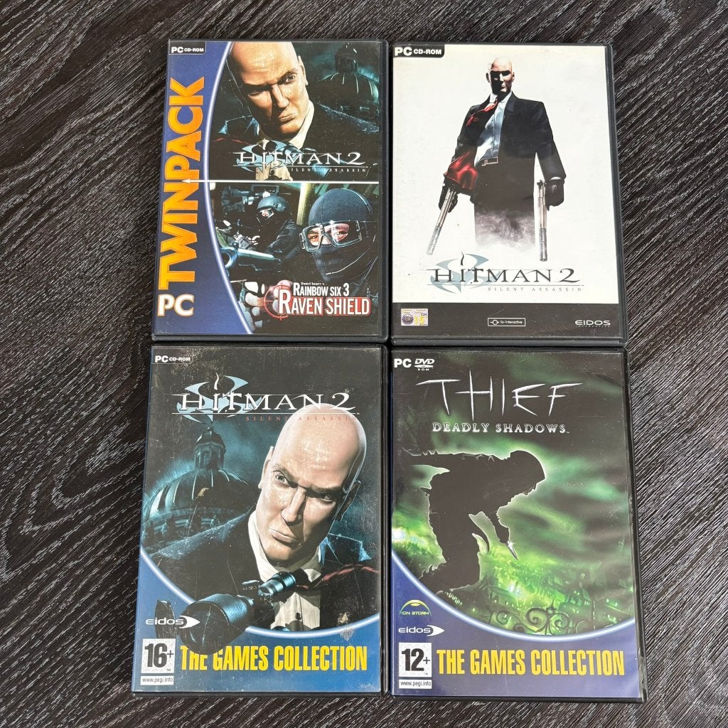 PC CD-ROM en DVD Games - Hitman en Thief Spellen, Spelcomputers en Games, Gebruikt, Shooter, 1 speler, Eén computer