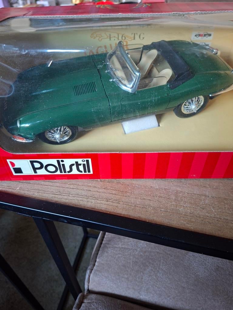Tonka/Polistil Jaguar MK/2 Schaalmodel 1:16 - Nieuw in doos, Ophalen of Verzenden, Zo goed als nieuw, Auto, Overige merken
