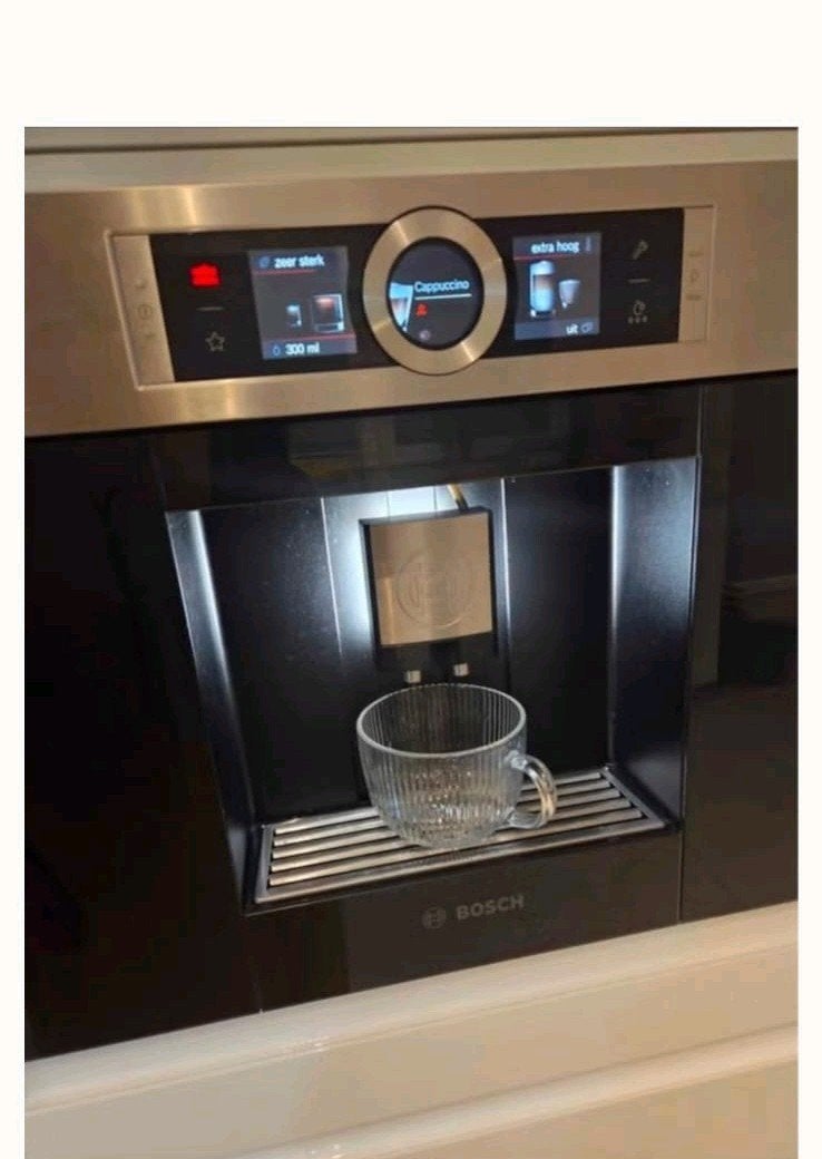 Bosch Inbouw luxeKoffiemachine CTL636ES1 -, Witgoed en Apparatuur, Koffiezetapparaten, Ophalen, 10 kopjes of meer, Koffiemachine