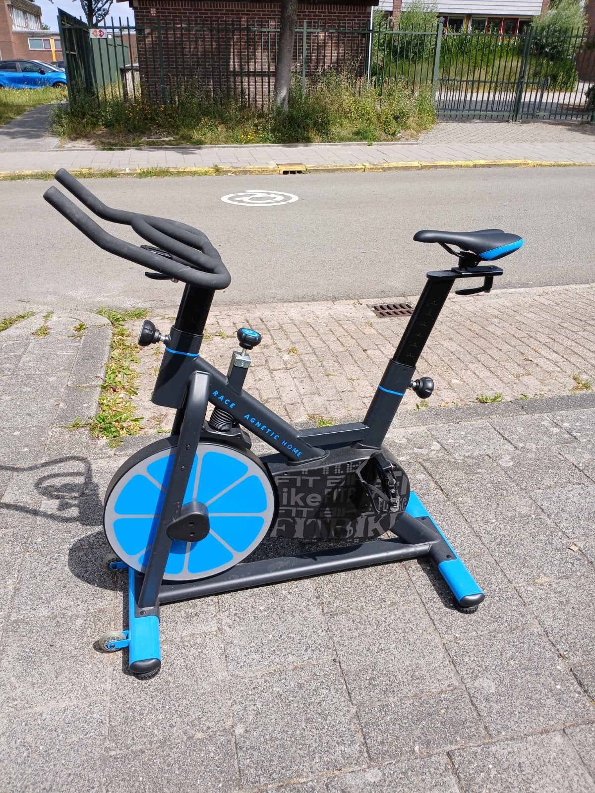spinning, fitness, fit bike te koop, Ophalen, Aluminium, Zo goed als nieuw, Benen