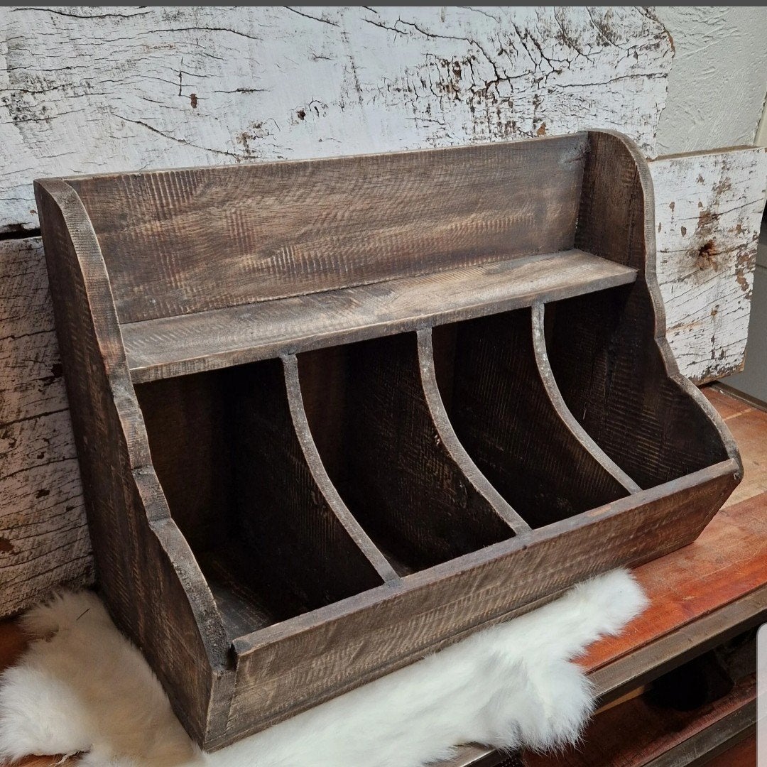 bruine gruttersbak 48x32x20 cm, Hout, Brocante, Nieuw, Ophalen of Verzenden