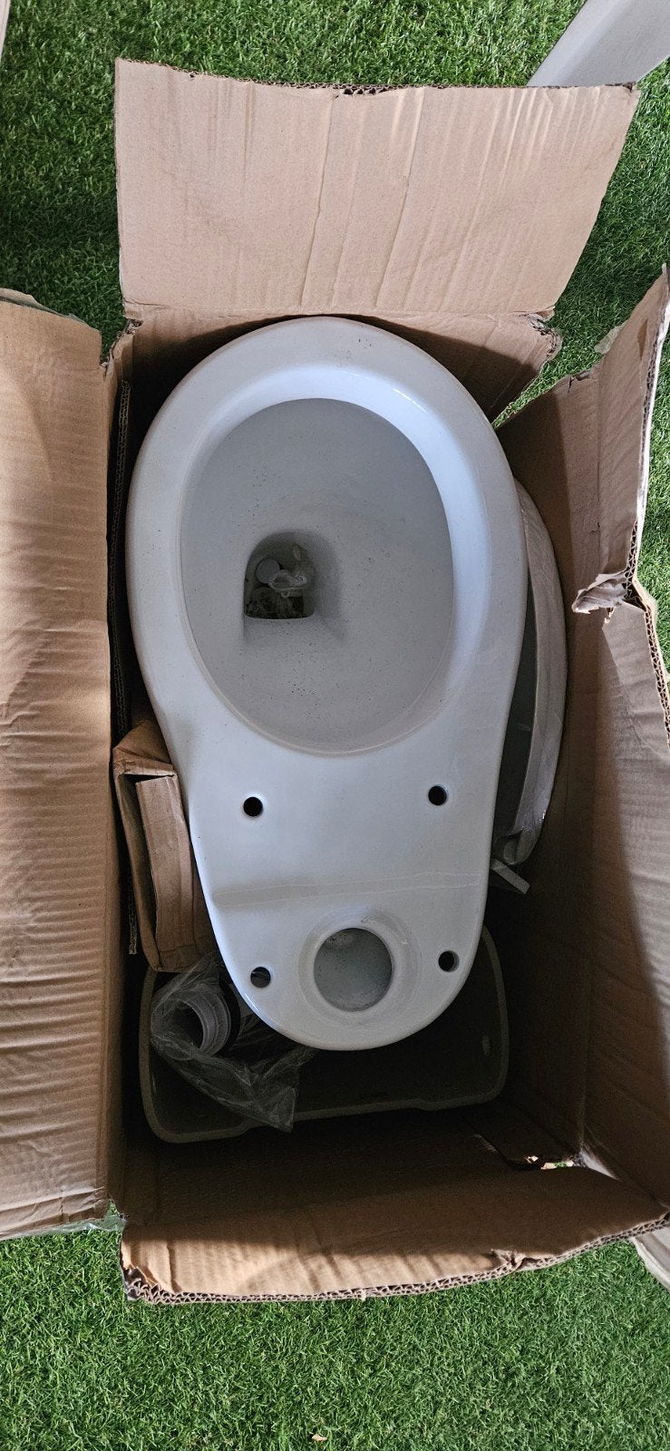 Nieuw toilet compleet in doos, Ophalen of Verzenden, Nieuw, Toilet
