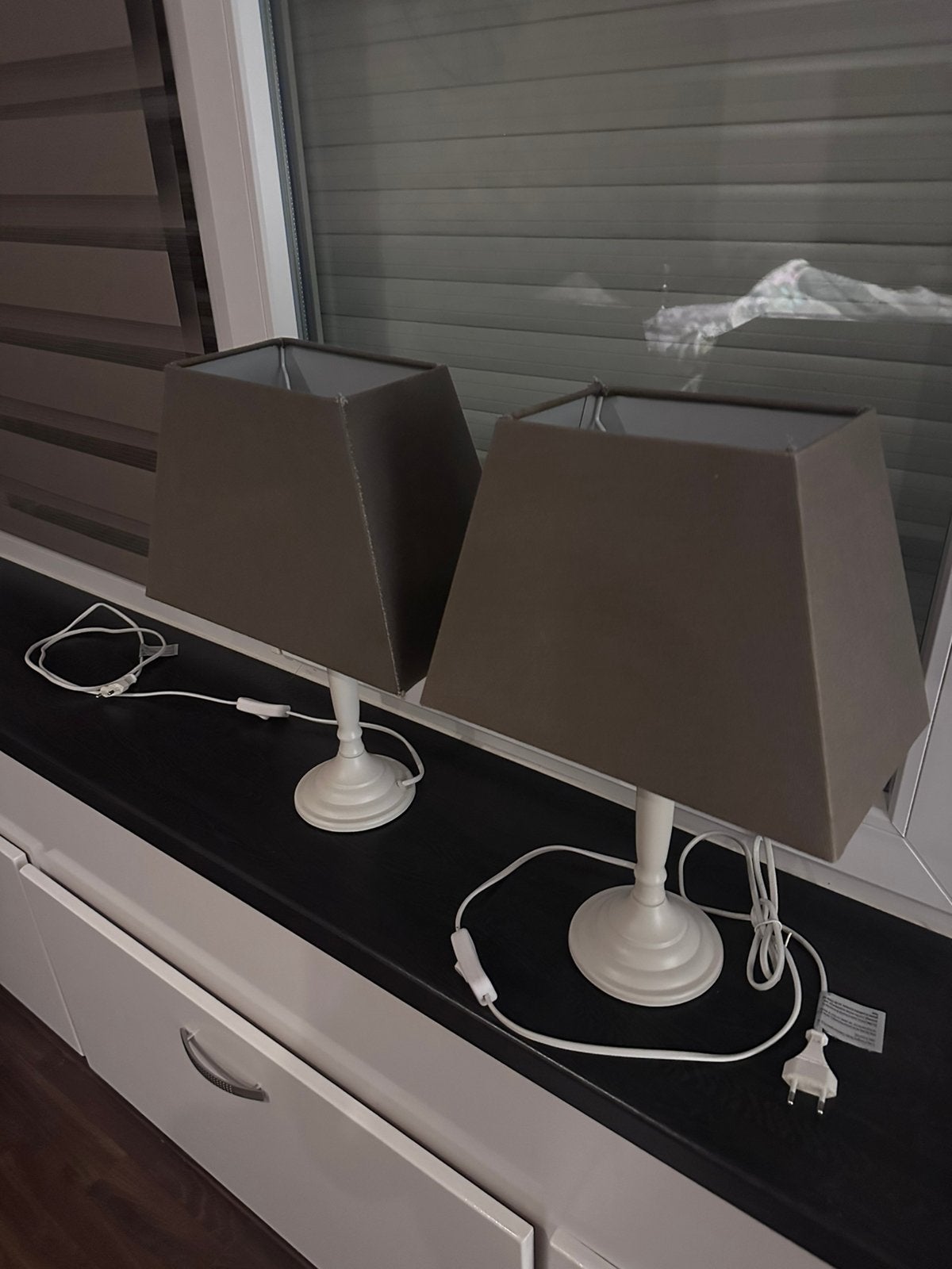Set nachtlamp, Ophalen of Verzenden, Zo goed als nieuw